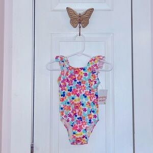 Jumping beans 18 month girls new swimsuit UPF 40+